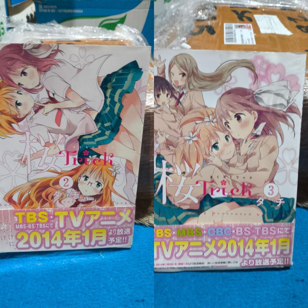 Komik manga impor sakura trick 2,3 / komik manga impor sakura trick vol 2,3 yuri
