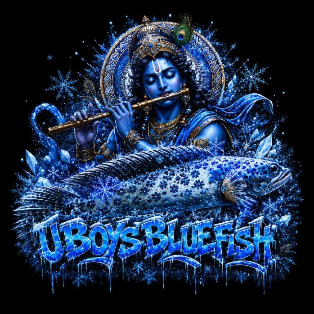 UBOYSBLUEFISH | STIKER CHANNA BLUE PULCRA | CHANNA BLUE PULCRA