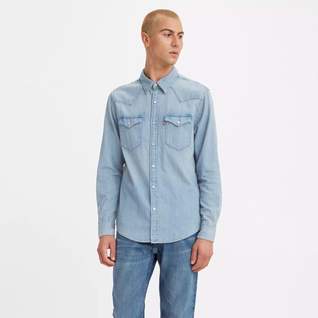 LEVIS BARSTOW WESTERN DENIM SHIRT