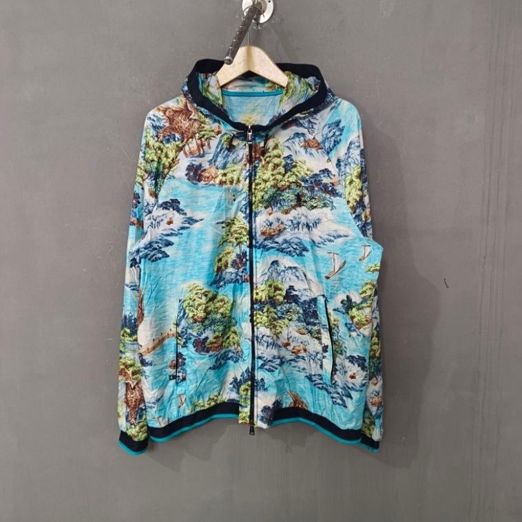 Polo Ralph Lauren Full Print Hawaiian Windbreakers Jacket