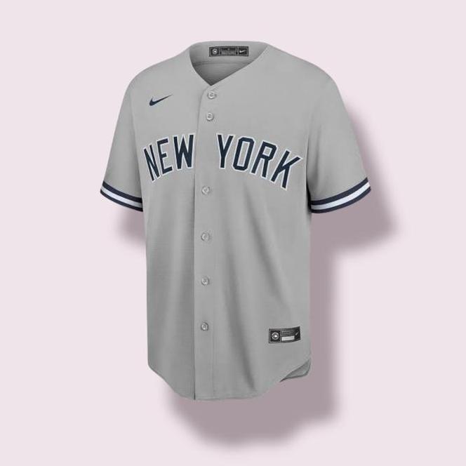 Jersey Mlb Baseball New York Yankees Grey