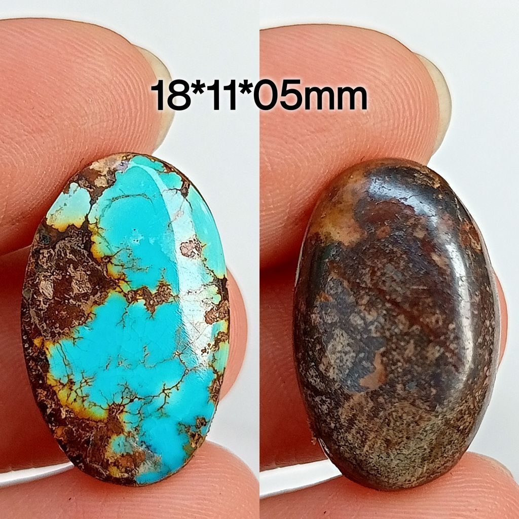 NATURAL BATU PIRUS PERSIA BIRU