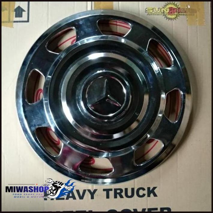 WHEEL DOP WILL DOP RODA MOBIL TRUK RING 16 DEPAN AJA MODEL MERCY 2 PCS MEREK SUNRISE TERBAIK
