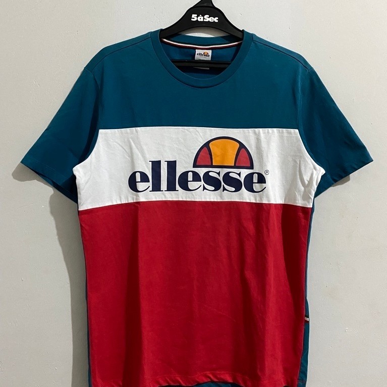 T-Shirt Baju Ellesse Colorblock Original