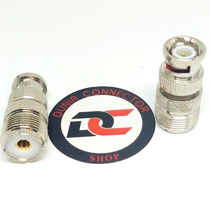 [] KONEKTOR PL FEMALE TO BNC MALE/BNC HT standar
