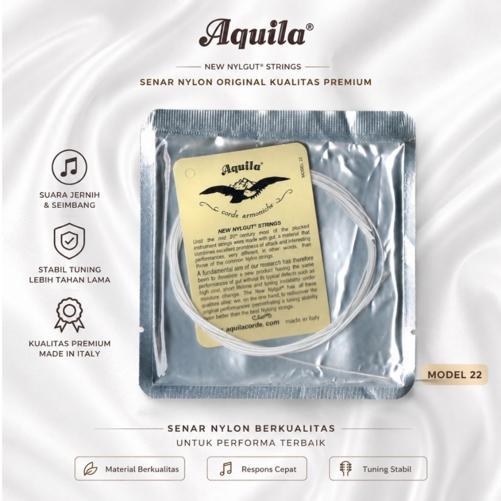 Senar Ukulele Aquila New Nylgut (Set)