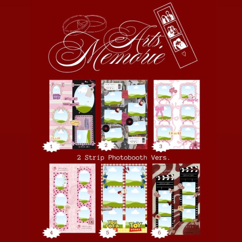 (3) Template Strip Photobooth