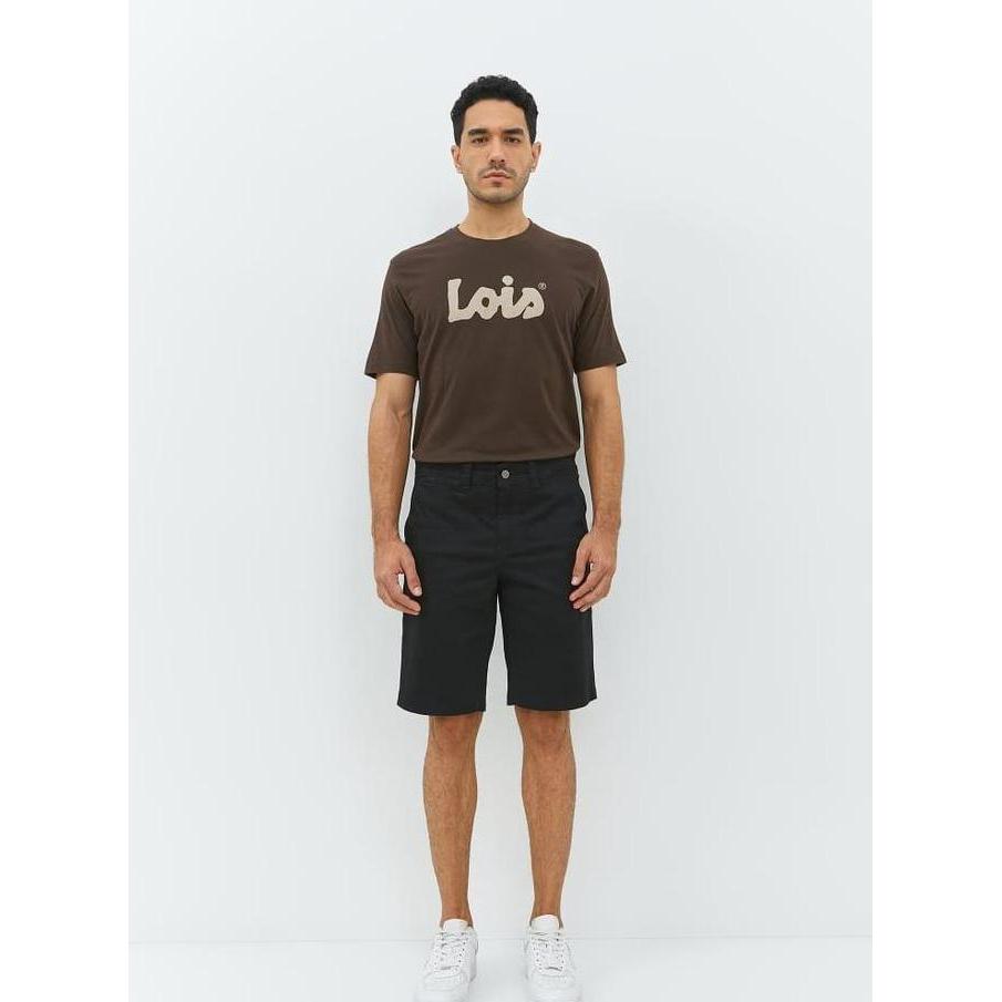 Lois celana pendek chinos pria (HSD013BK)