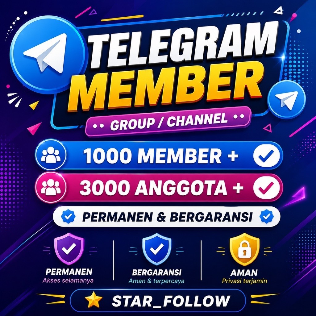 [ Bergaransi ] Tambah Member Group / Channel Telegram | Anggota Channel