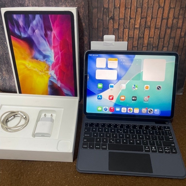 Second ipad Pro 2020 256 iBox Lengkap original Murah