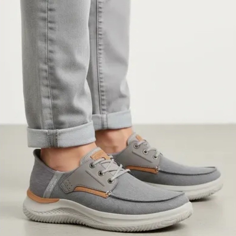 size 46 SKECHERS SIZE BESAR SEPATU PRIA SKECHERS HASTING TAUPE ORIGINAL
