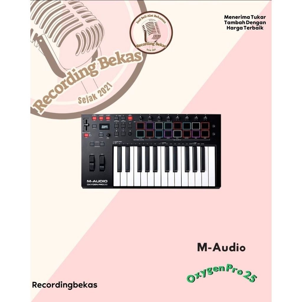 Midi Controller M-Audio Oxygen Pro 25