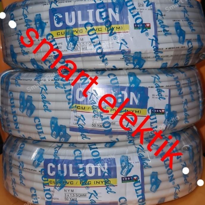CULION - Kabel 2x1,5 Kabel SNI Kabel Tembaga Kawat 2x1.5 Harga PerRoll