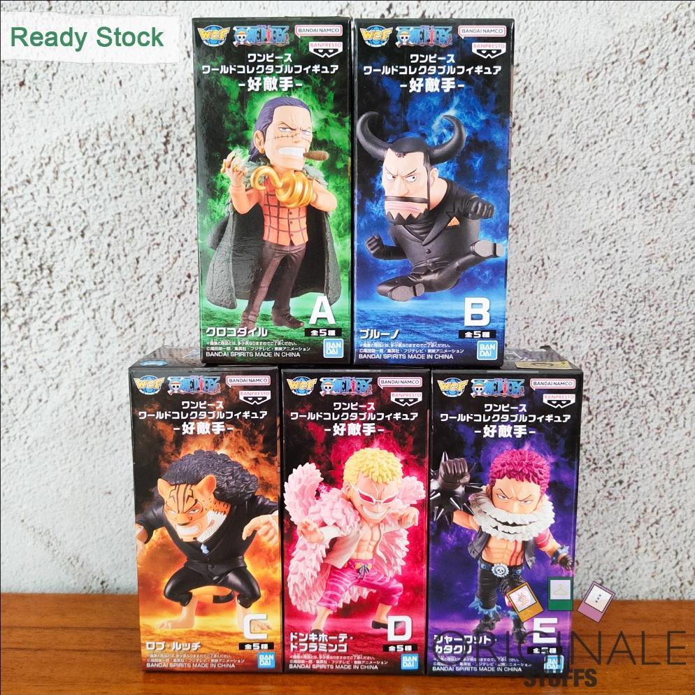 WCF One Piece Worthy Rival Figure Japver Original (Doflamingo Katakuri Rob Lucci Crocodile Blueno)