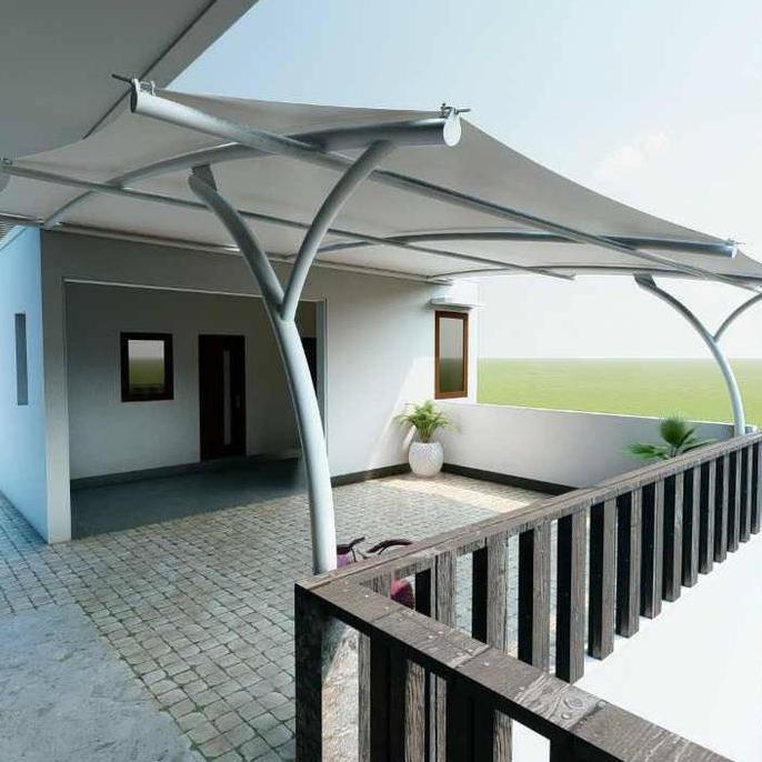 Tenda membrane Carport