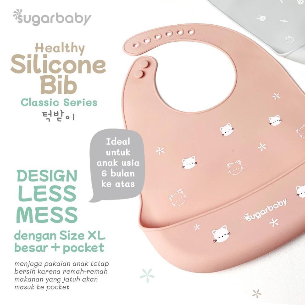 Sugarbaby Premium Silicon Bib (K-series) - READY MANADO aksesoris