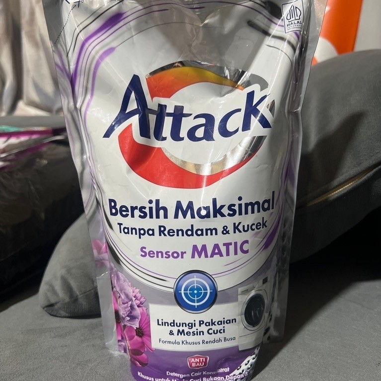 Attack Sensor Matic Deterjen Cair 1200ml