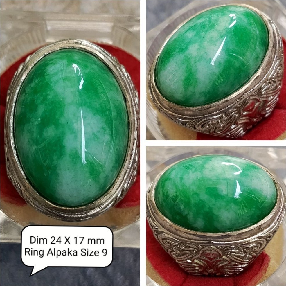 Natural Giok Emerald Aceh Super
