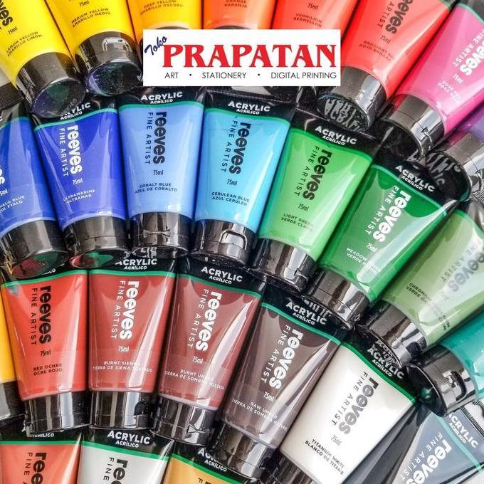 Lansungkirim- Reeves Acrylic Paint / Cat Akrilik Reeves 75 Ml