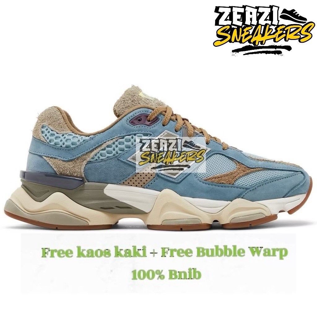 Sepatu sneakers pria 9060 Bodega blue