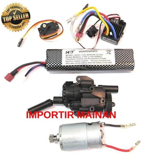 PART RC CRAWLER HUANGBO HB-R1001 R1002 R1003 SERVO ESC BATERAI GEARBOX