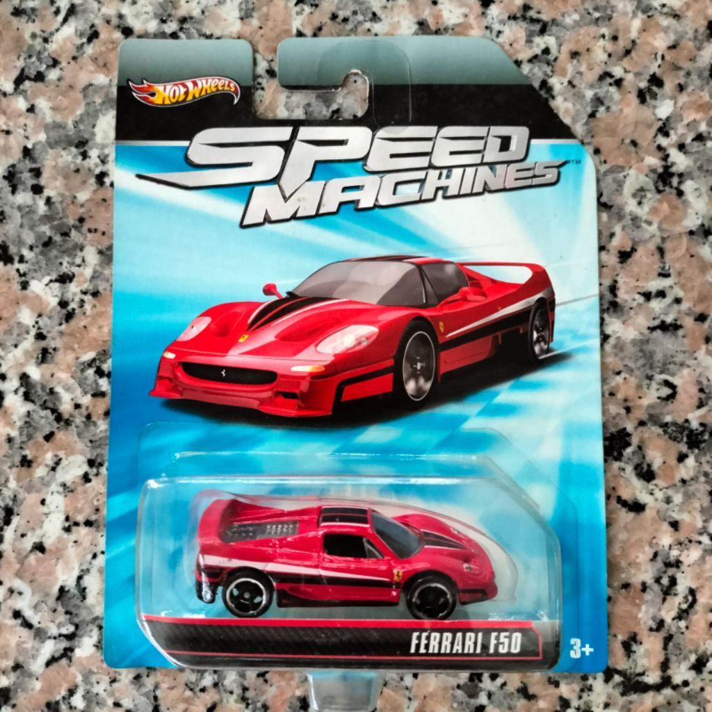 HOTWHEELS SPEED MACHINES FERRARI F50 VVHTF