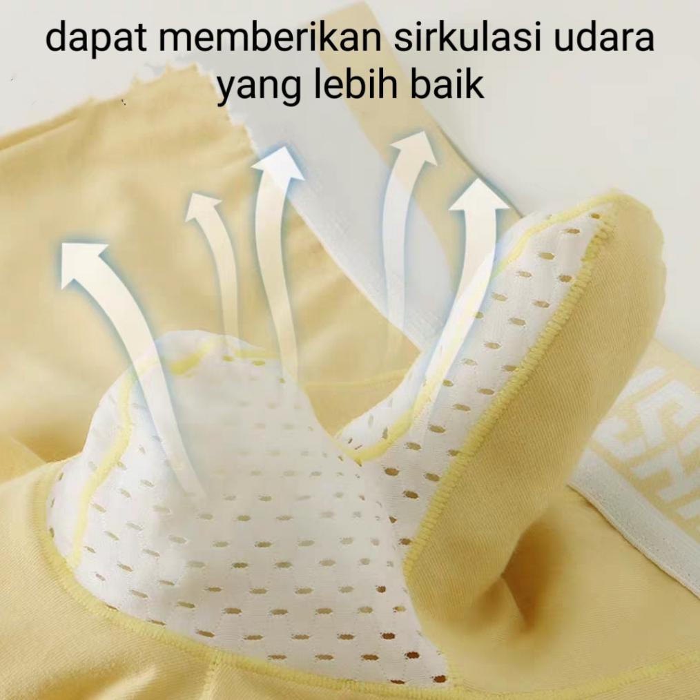 Boxer Pria Dewasa Trendi Bahan Katun, Celana Dalam Cowok Seksi