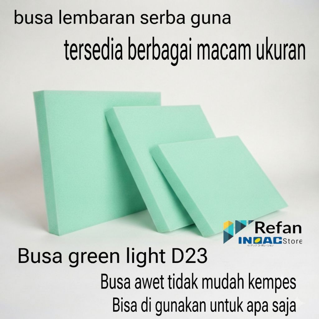 Busa alas setrika 3cm.Busa lembaran.Busa alas setrika.Matras