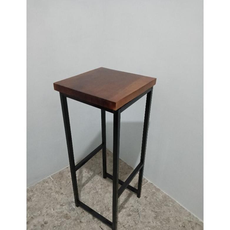 kursi bar/kursi cafe besi holo tinggi 100 cm