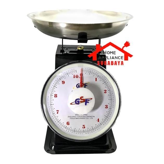NEW DEALS Timbangan Analog Manual Buah / Barang / Dapur Serbaguna GSF 10 KG G 4310 / G-4310 / G4310