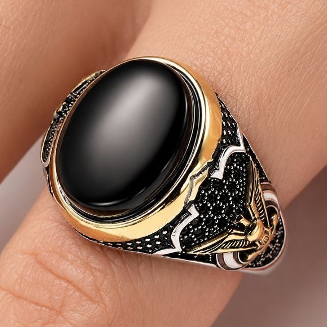 Batu akik yaman habasyi original yemen ring perak