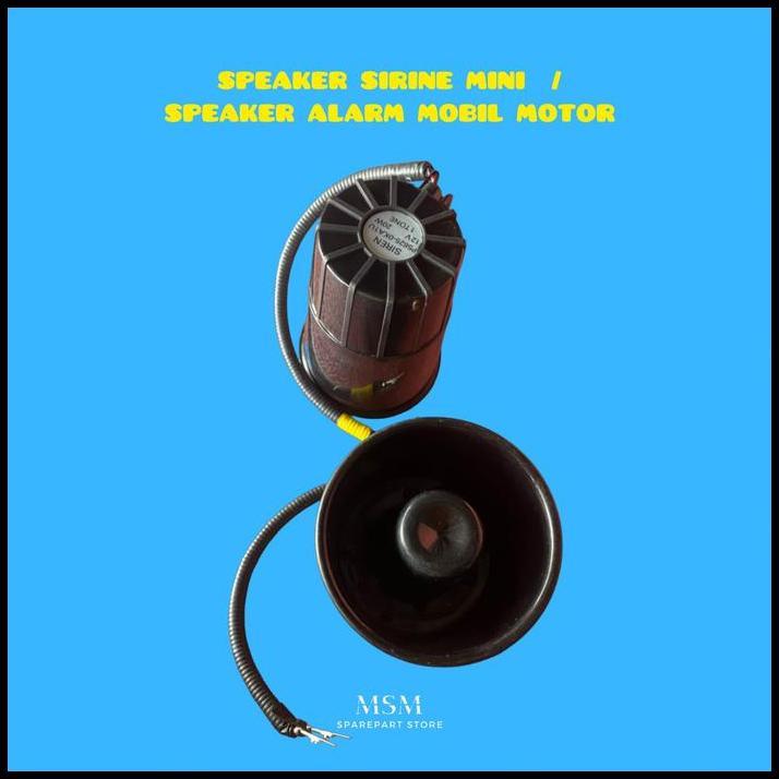 TERBARU SPEAKER SIRINE MINI  / SPEAKER ALARM MOBIL MOTOR 