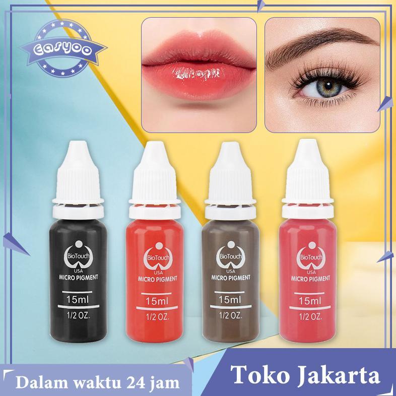 Tinta Sulam Alis Biotouch Tinta Sulam Alis Bibir Eyeliner Tinta Alis
