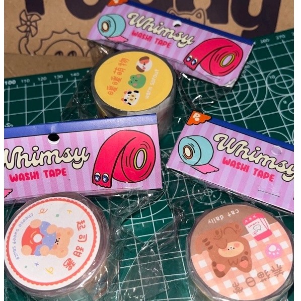 Paddy Whimsy Washi Tape - Stickers Tape - Sticker Roll