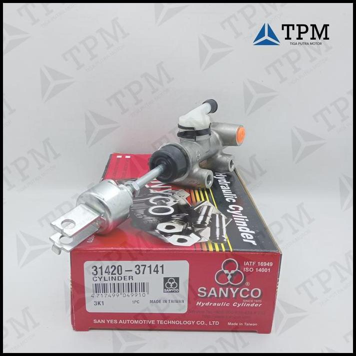 GRATIS ONGKIR CM ASSY MASTER KOPLING ATAS RINO HT / HINO DUTRO (ALUMINIUM) 31420-37141 SANYCO 
