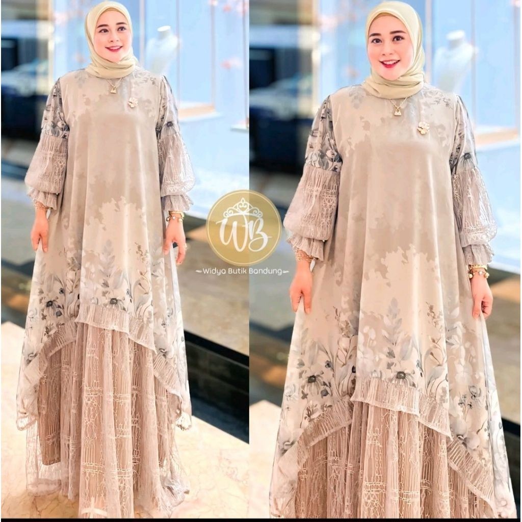 Gamis Aisyah by widya butik bandung