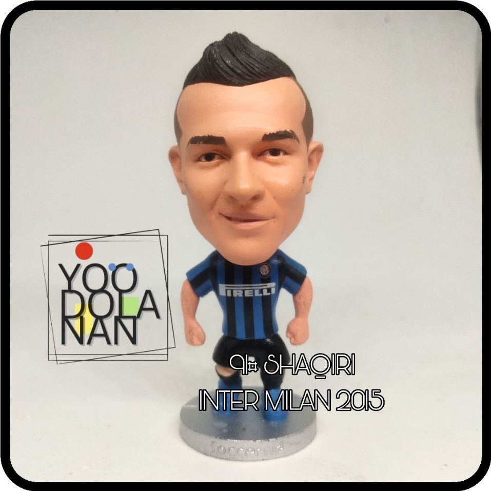 91# SHAQIRI - INTER MILAN 2015 KODOTO SOCCERWE FIGURE PEMAIN BOLA