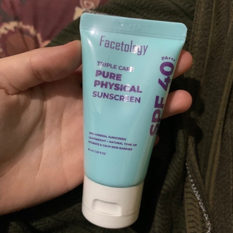 preloved facetology sunscreen 30ml