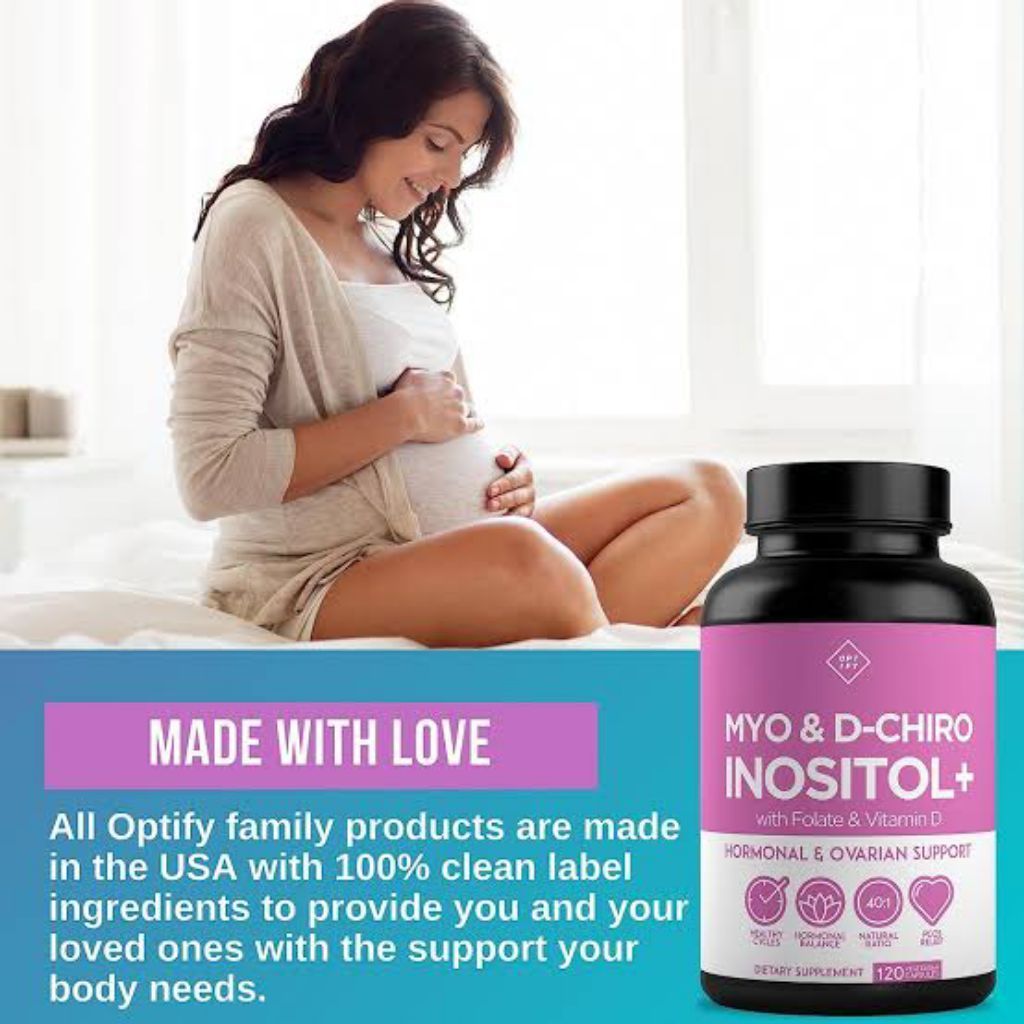Myo Inositol & D-Chiro Inositol PCOS 120 Capsules