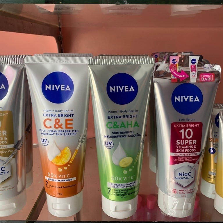 Ready stock Nivea Body Serum Original