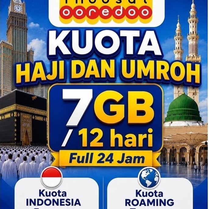 PROMO KUOTA ROAMING UMROH INDOSAT
