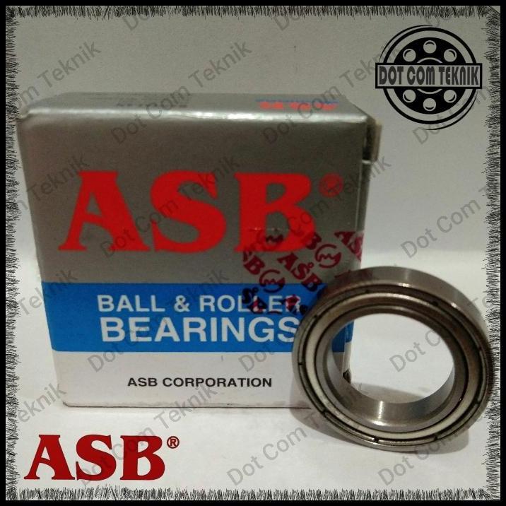 BEST DEAL BALL BEARING 6802 ZZ ASB (15MM ID X 24MM OD X 5MM WIDTH) 