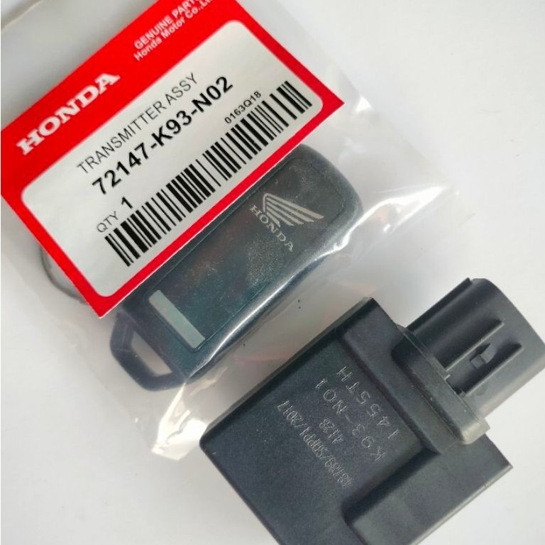 modul alarm Scoopy Vario original plus remot baru sudah konek
