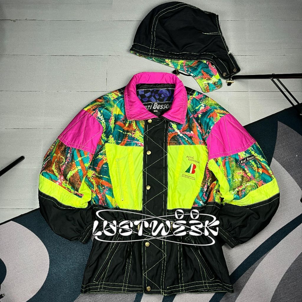 Anzi Besson Vintage Racing Ski Jacket