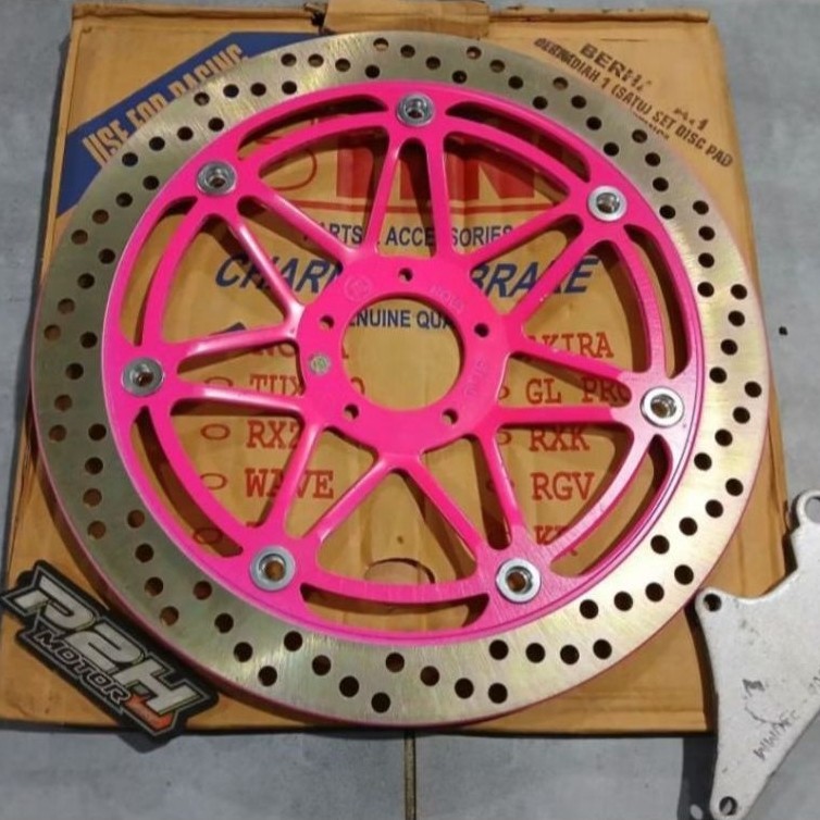 disc brake / piringan cakram STING lubang 5 cekung 330mm untuk supra x 110 / supra fit