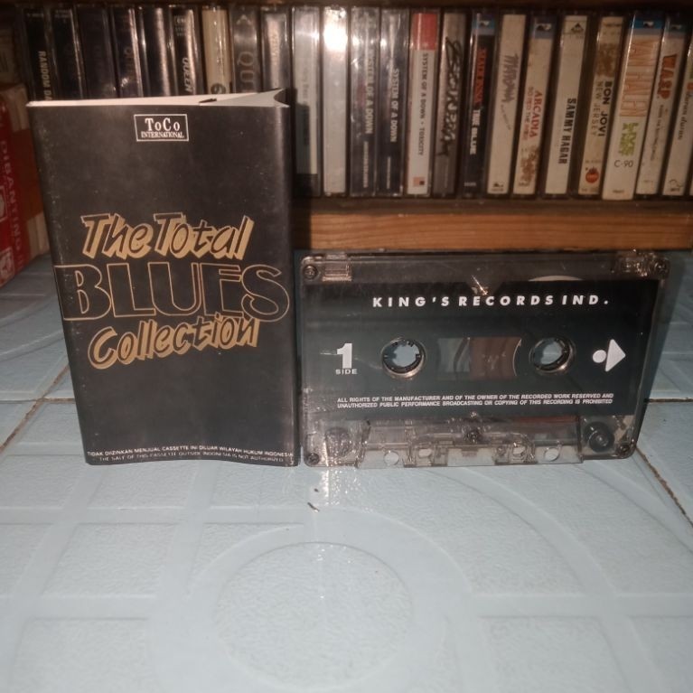 Kaset Pita The Total Blues Collection King's Records Ind.