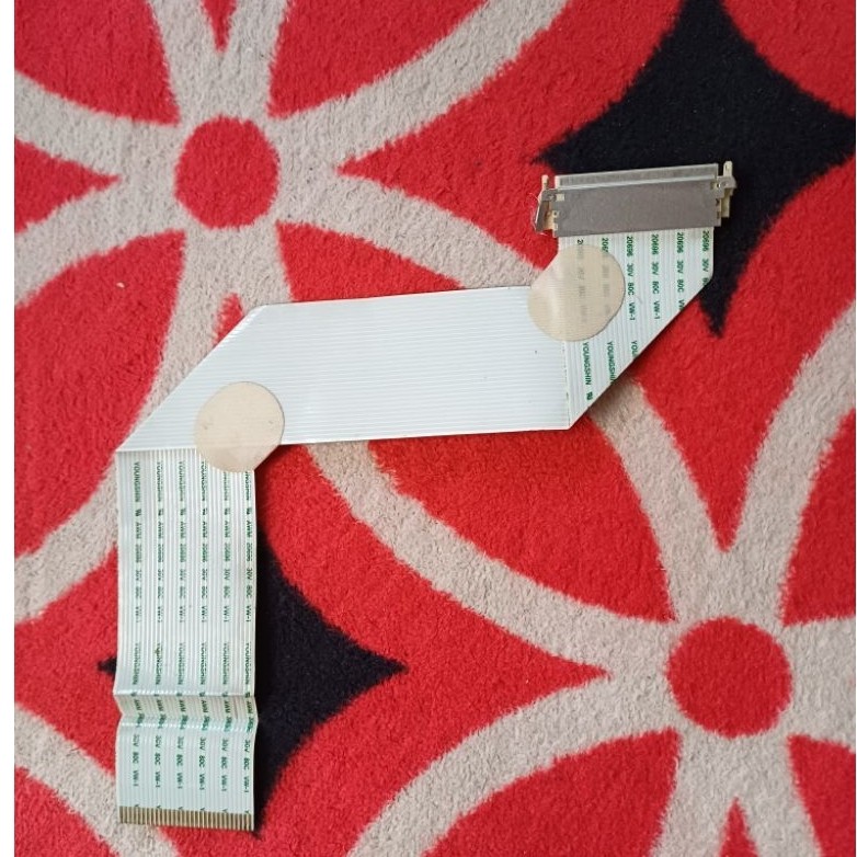 KABEL FLEKSIBEL LVDS MB KE LAYAR TV LCD SHARP LC-24N407I - KABEL FLEXIBLE LVDS MAINBOARD KE PANEL LC