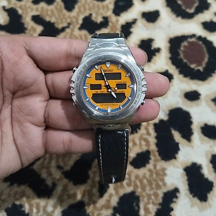 Rare Vintage Seiko Giugiaro Design Macchina Sportiva mati
