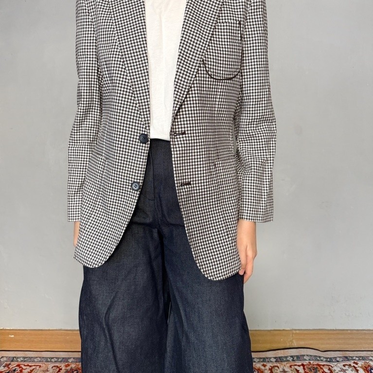 Sieg Gingham Blazer