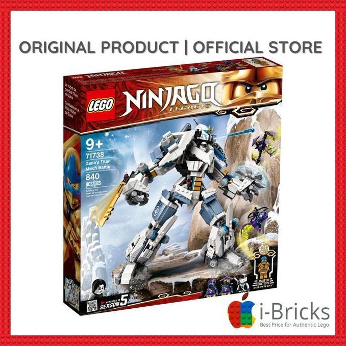 LEGO Ninjago 71738 Zane Titan Mech Battle